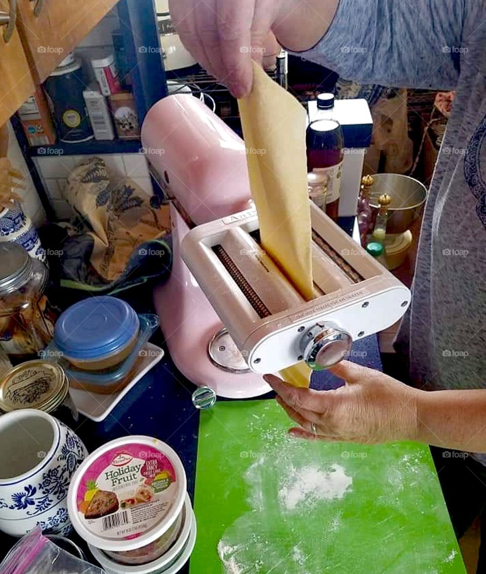 Making pasta