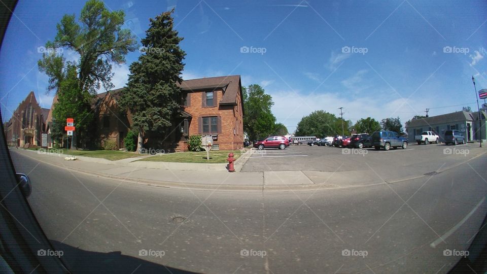Road, Street, Home, Car, Building