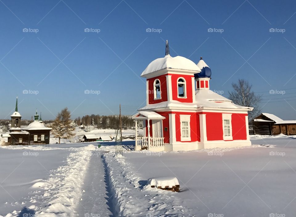 Russian village 