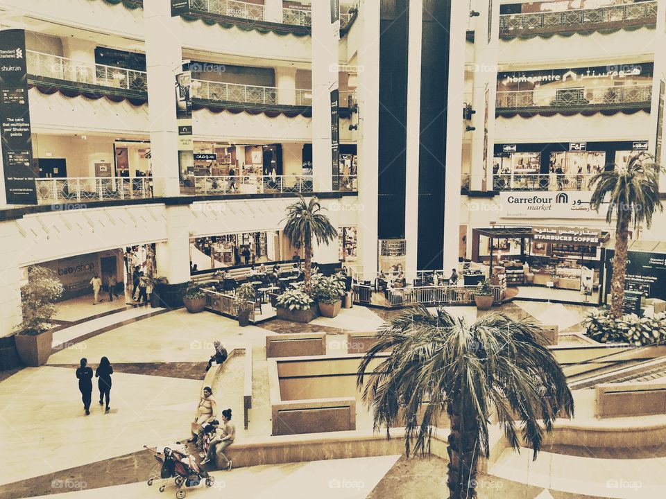 In the mall . Oasis centre, Dubai 