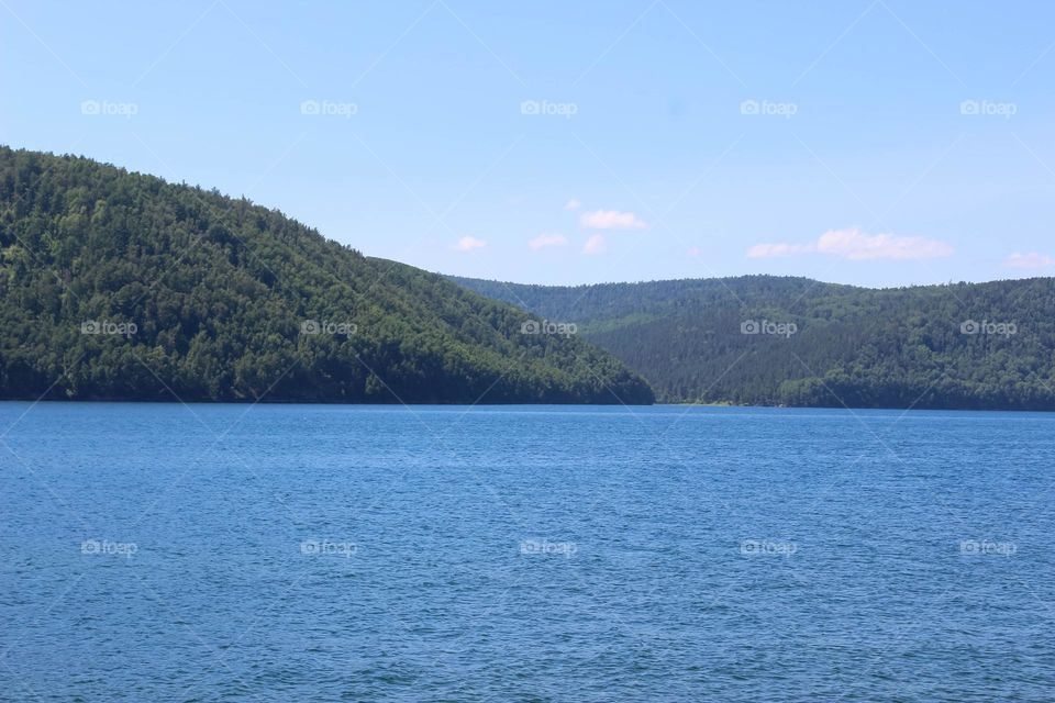 Lake Baikal in early summer