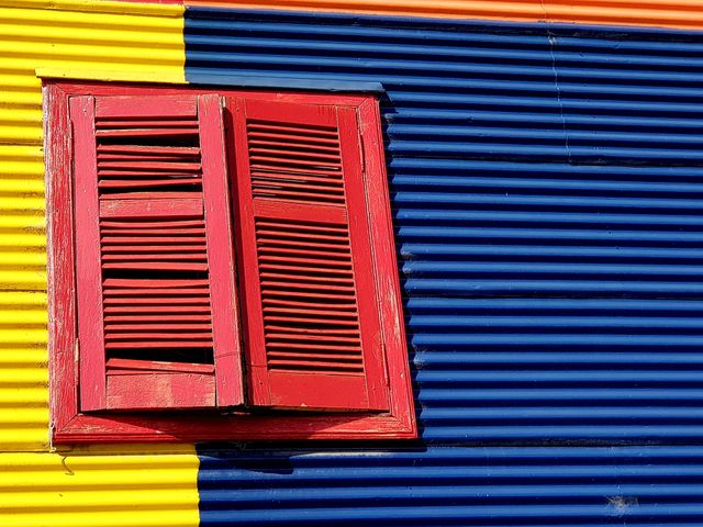 red window