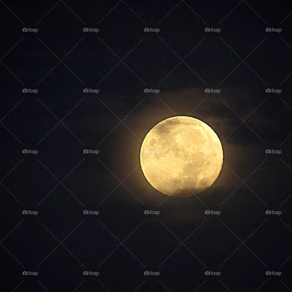 Moon glow