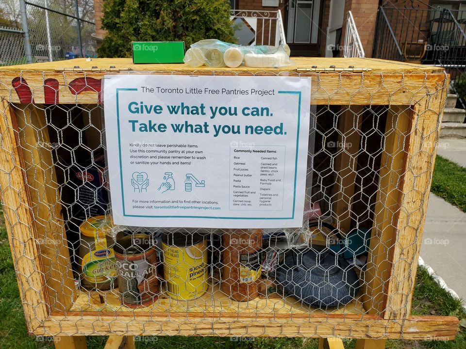 give what you can this pademic