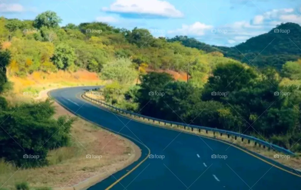 main road