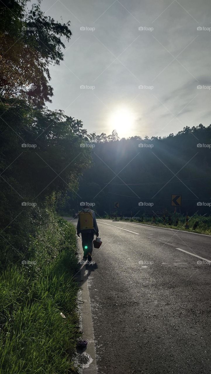 jalan menuju Pujon Malang