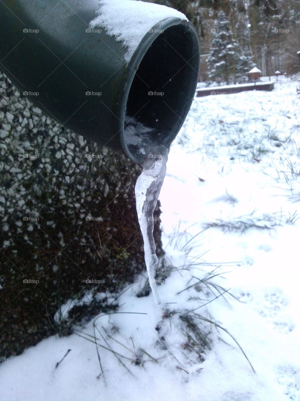 winter gutter