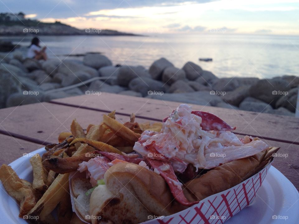 Lobster with a view