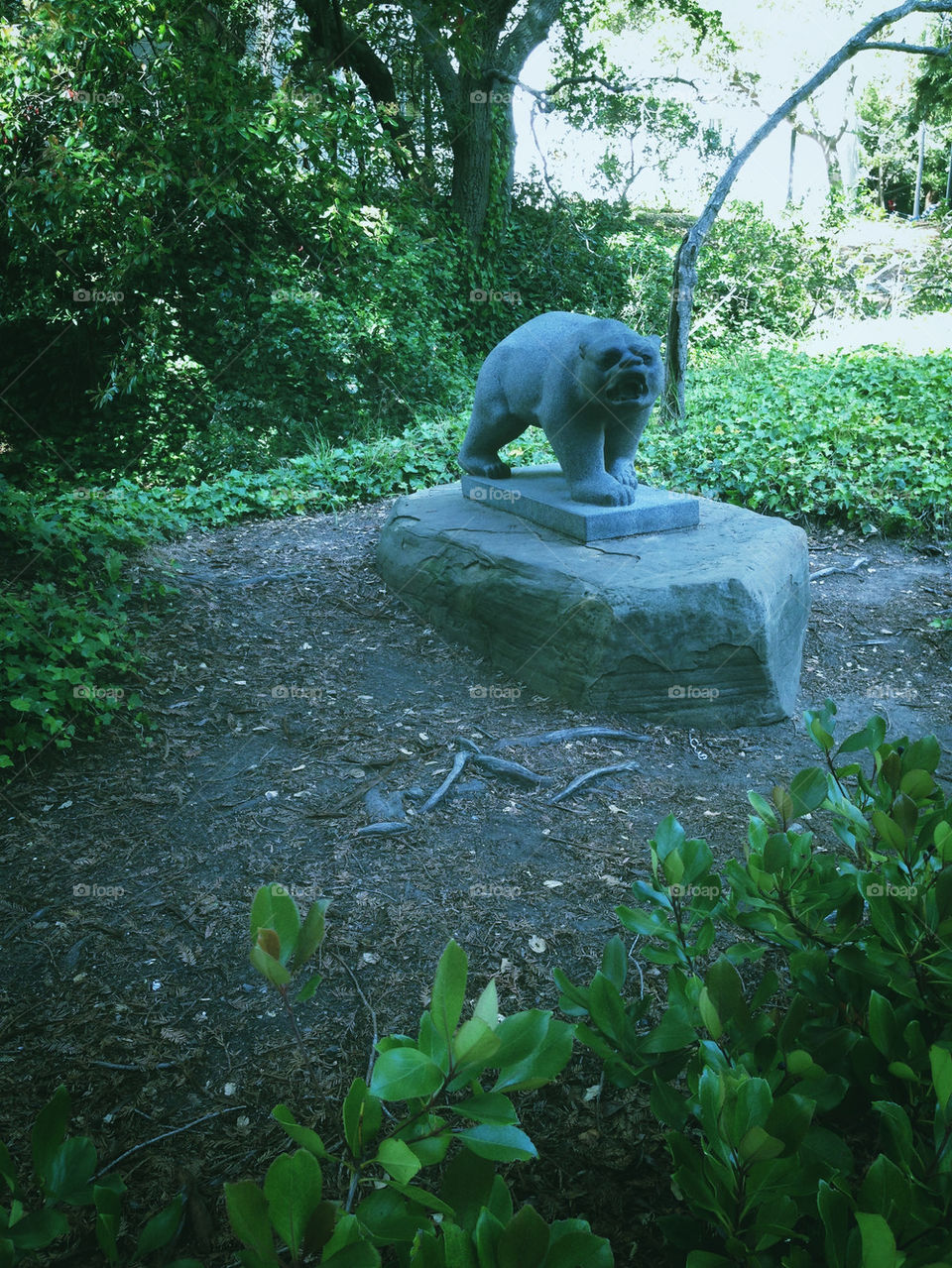 BEAR STATUE