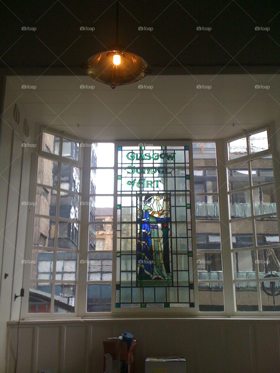 bow window in Glasgow