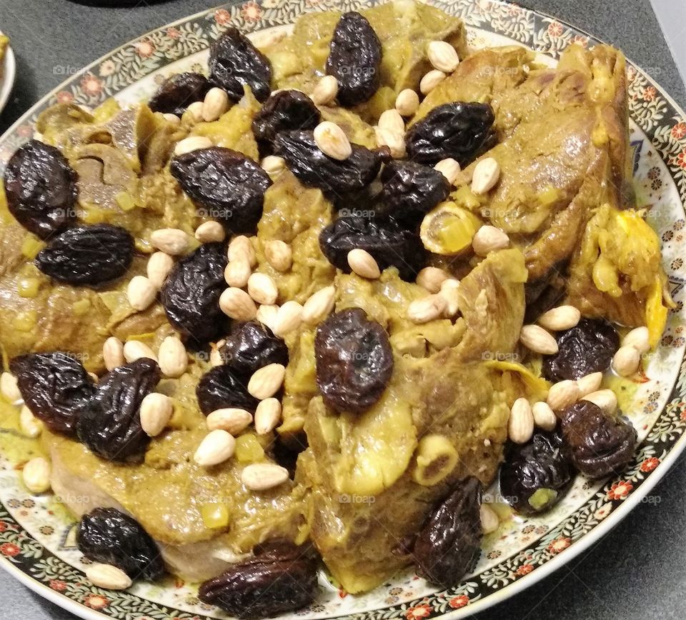 moroccan dish