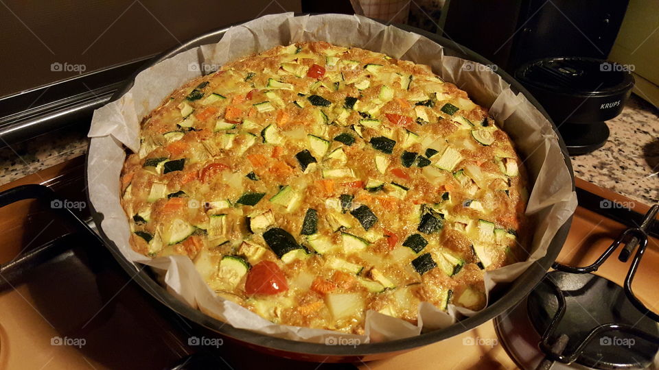 frittata vegetariana