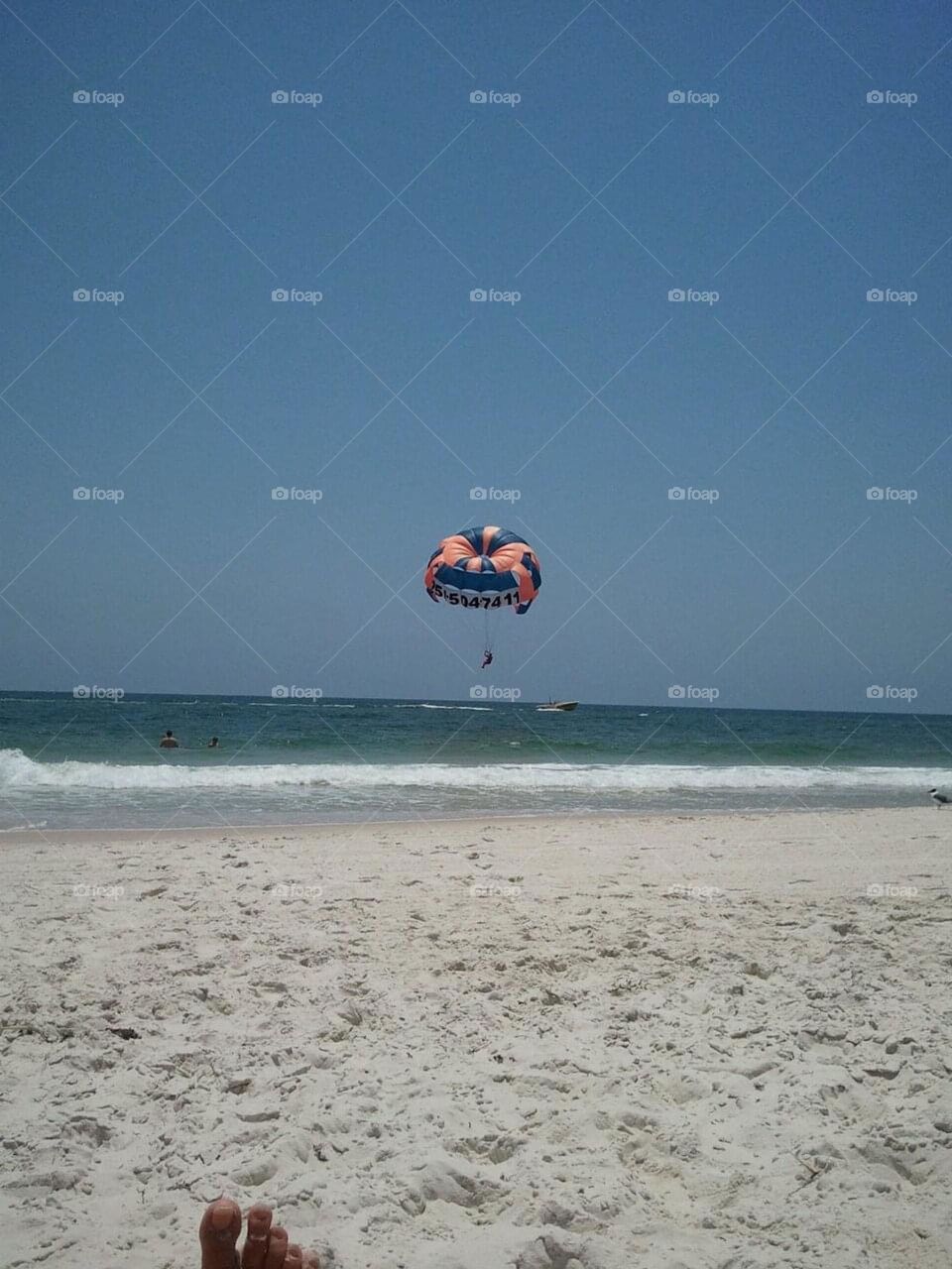 Parasailing 