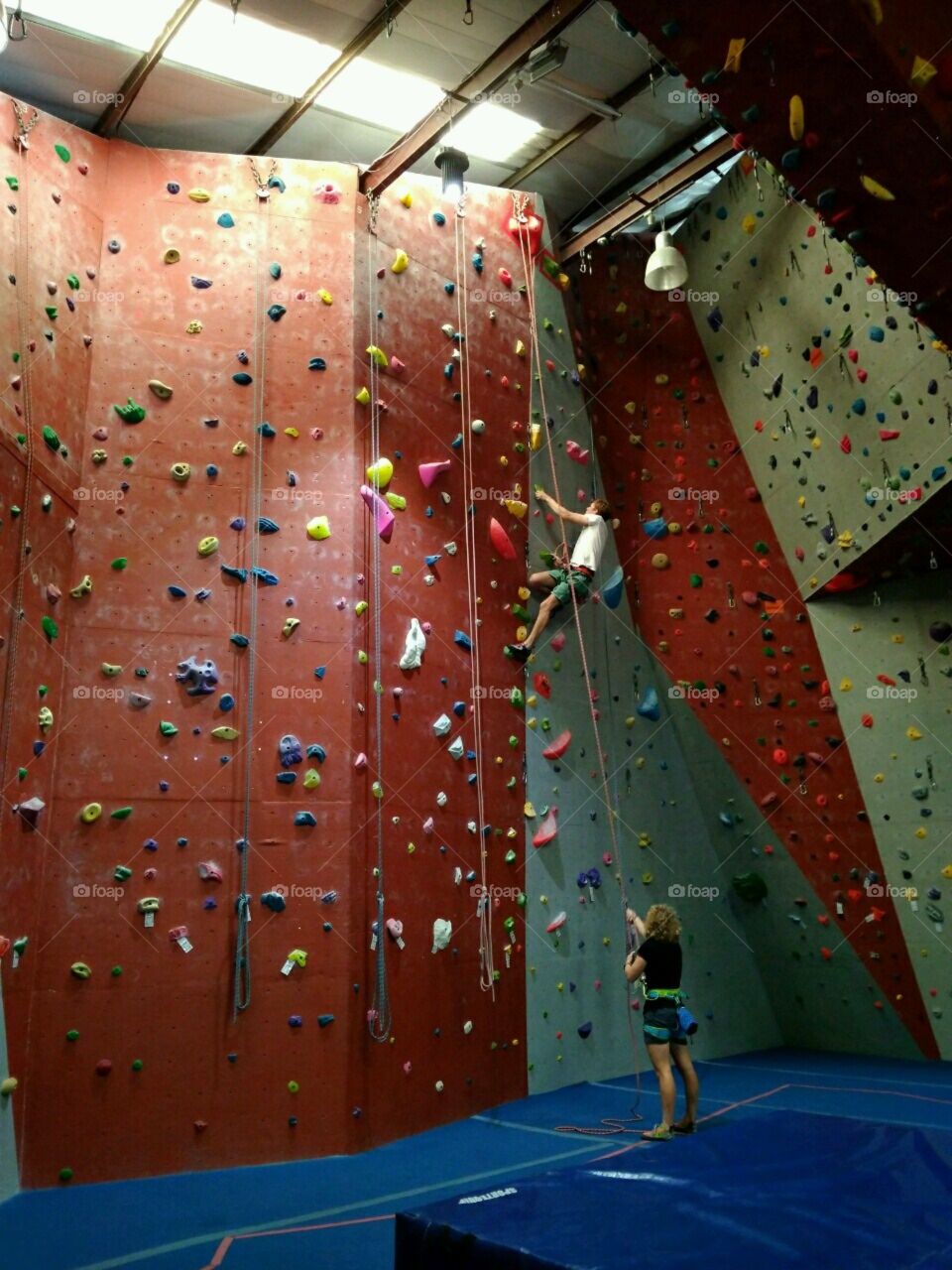 wall climb