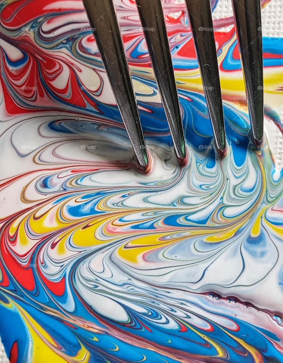 fork painting