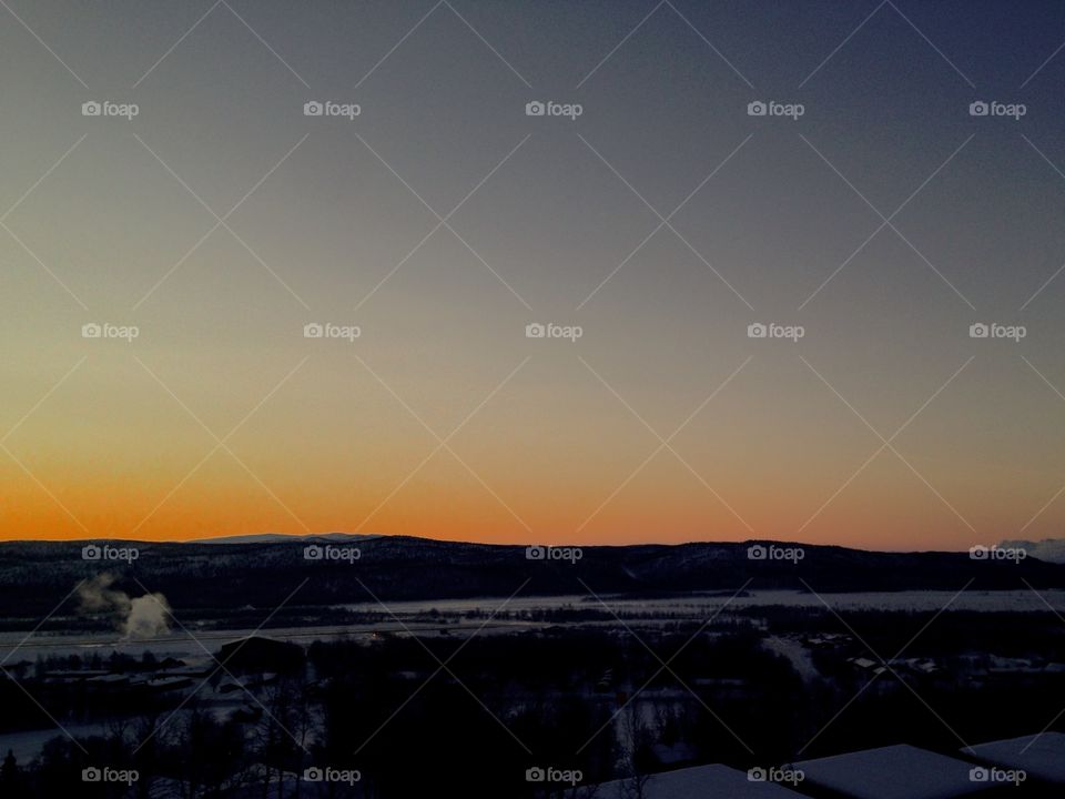 A little sunlight in the north 