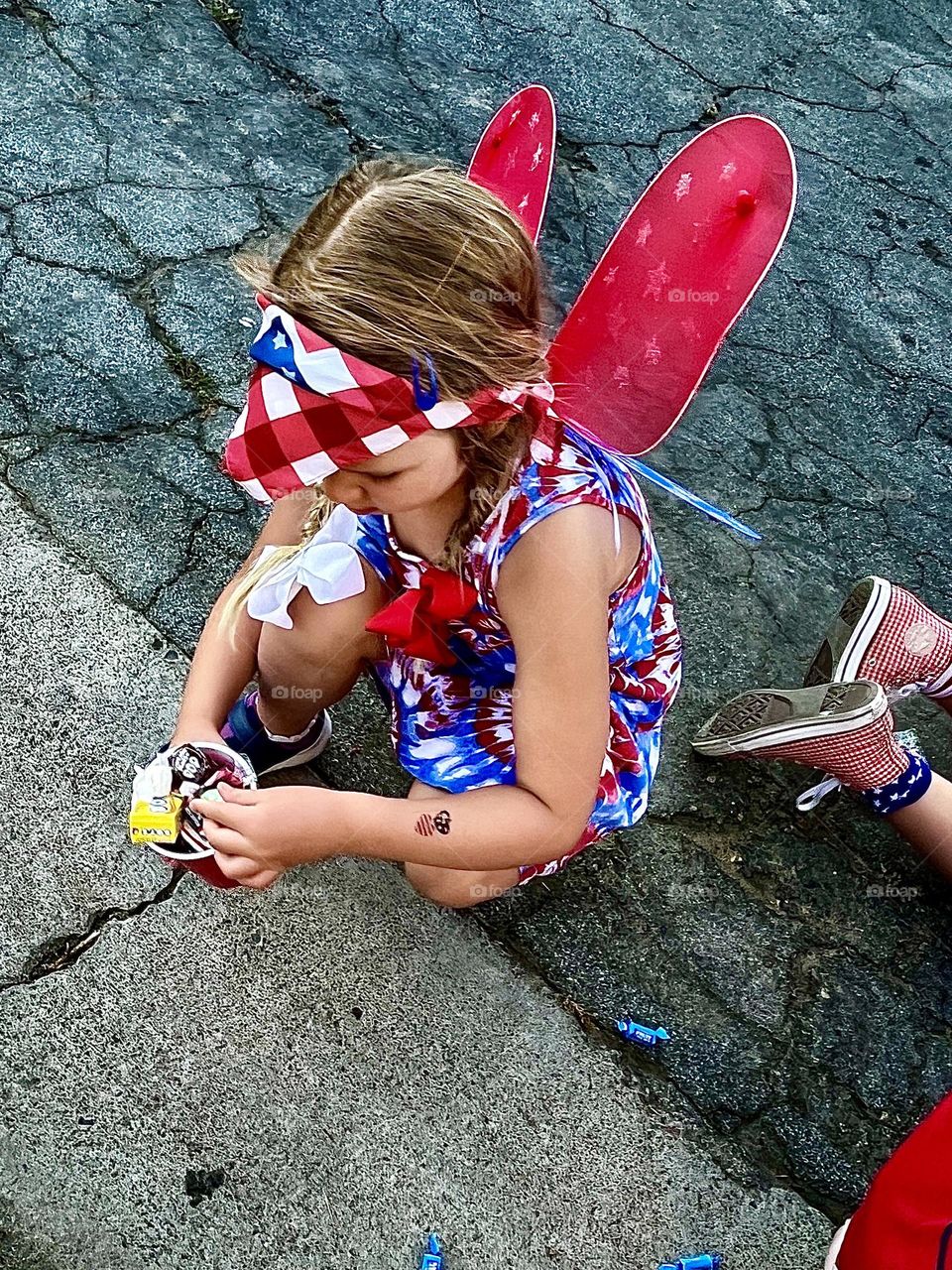 Independence Day Candy Girl