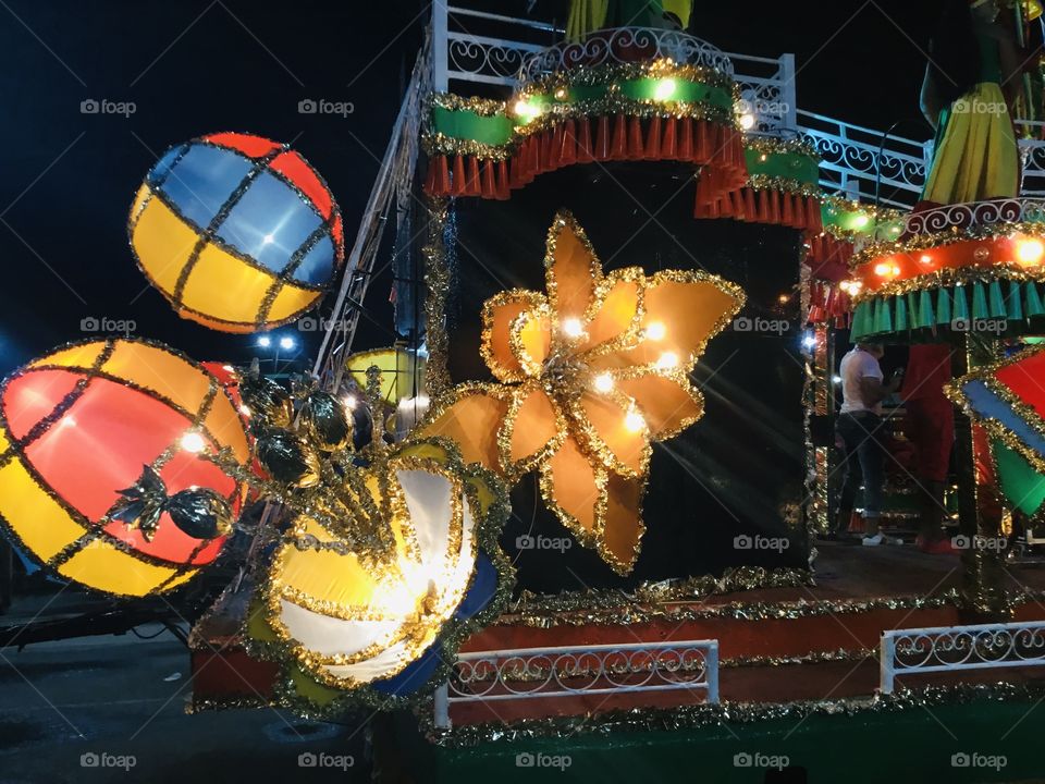 My favorite moment - Floats passing by the grandstand to be judged - Santiago de Cuba 2019