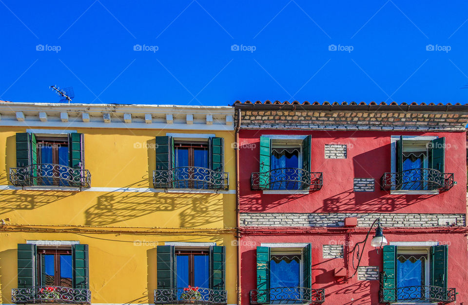 Wow colors of houses