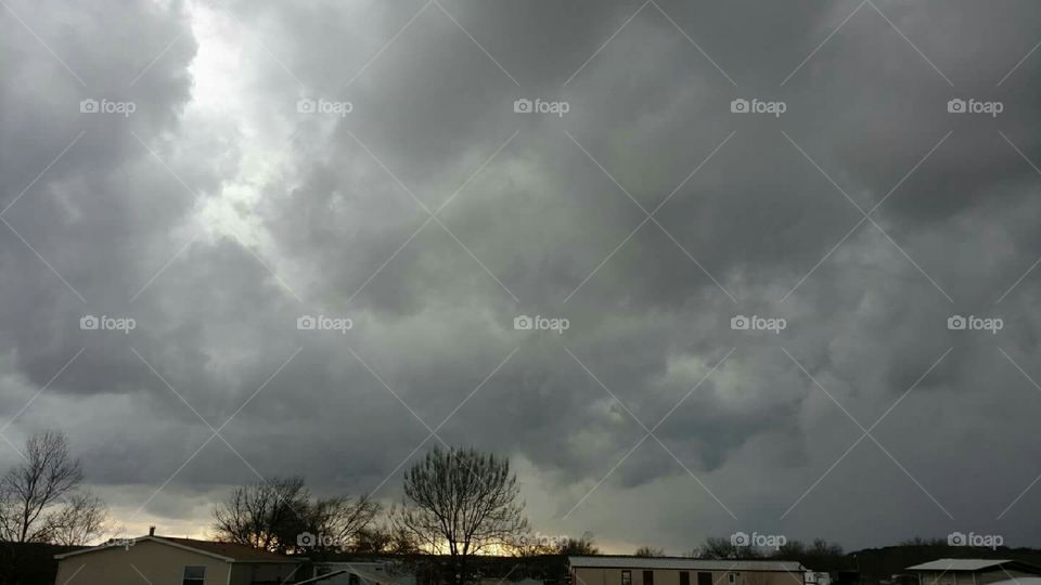 Storm Clouds over Campground