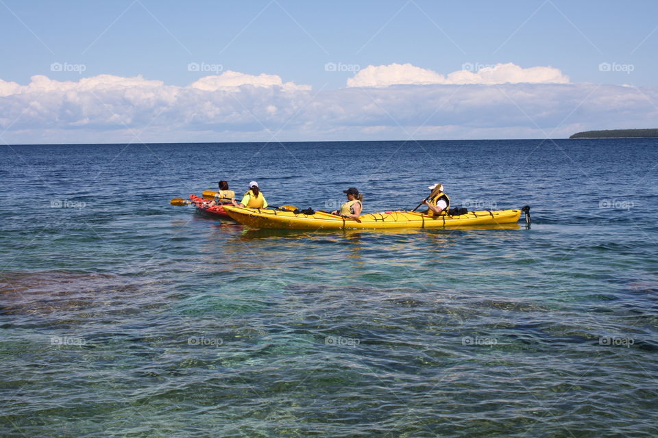 Kayaking in Tobermory