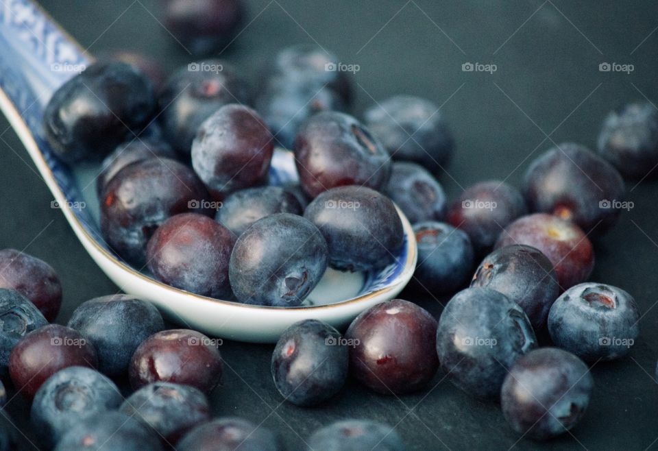 Blueberries from the garden 