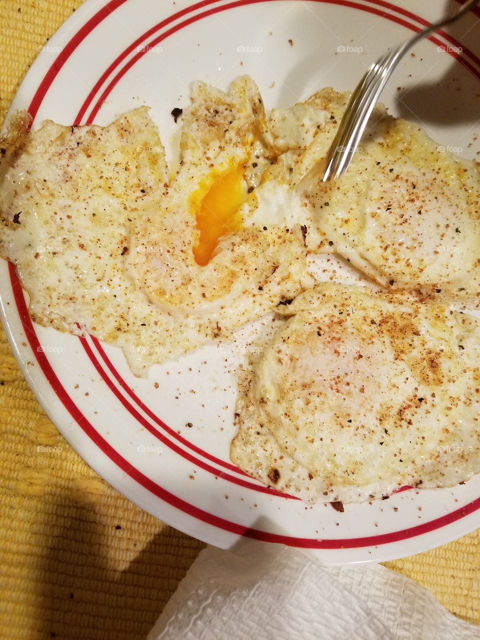 Egg trifecta