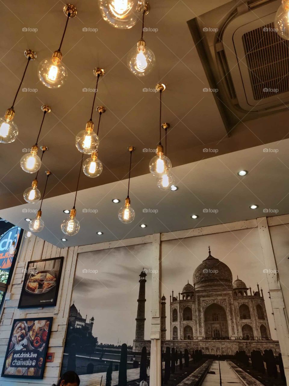 # my leisure time# relaxation# light# design# interior# Taj mahal# coffee shop#