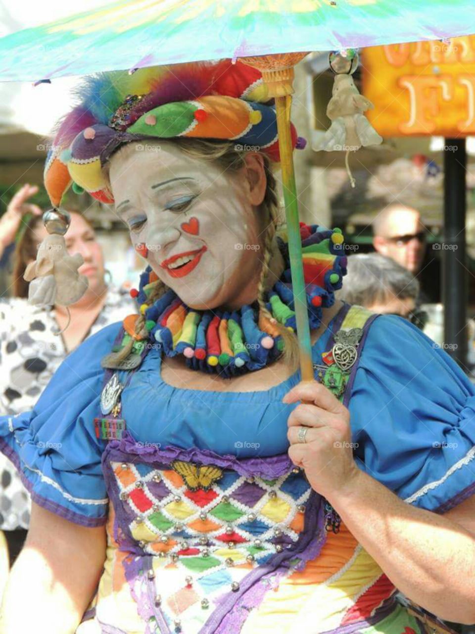 Colorful. Medieval Faire