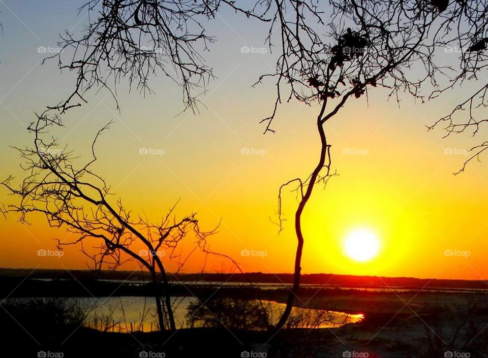 A everyday sunset in Brazil. This sunset is taken in the north of Brazil. 