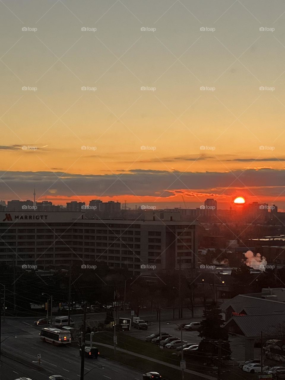 Sunrise in Canada