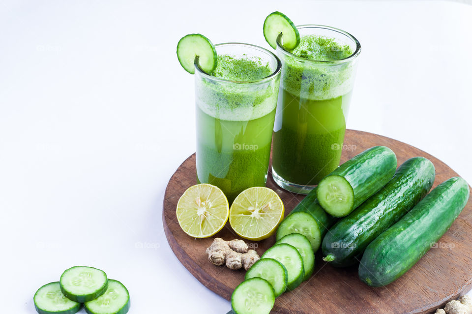 Herbal juice for better immunity and way to healthy life.