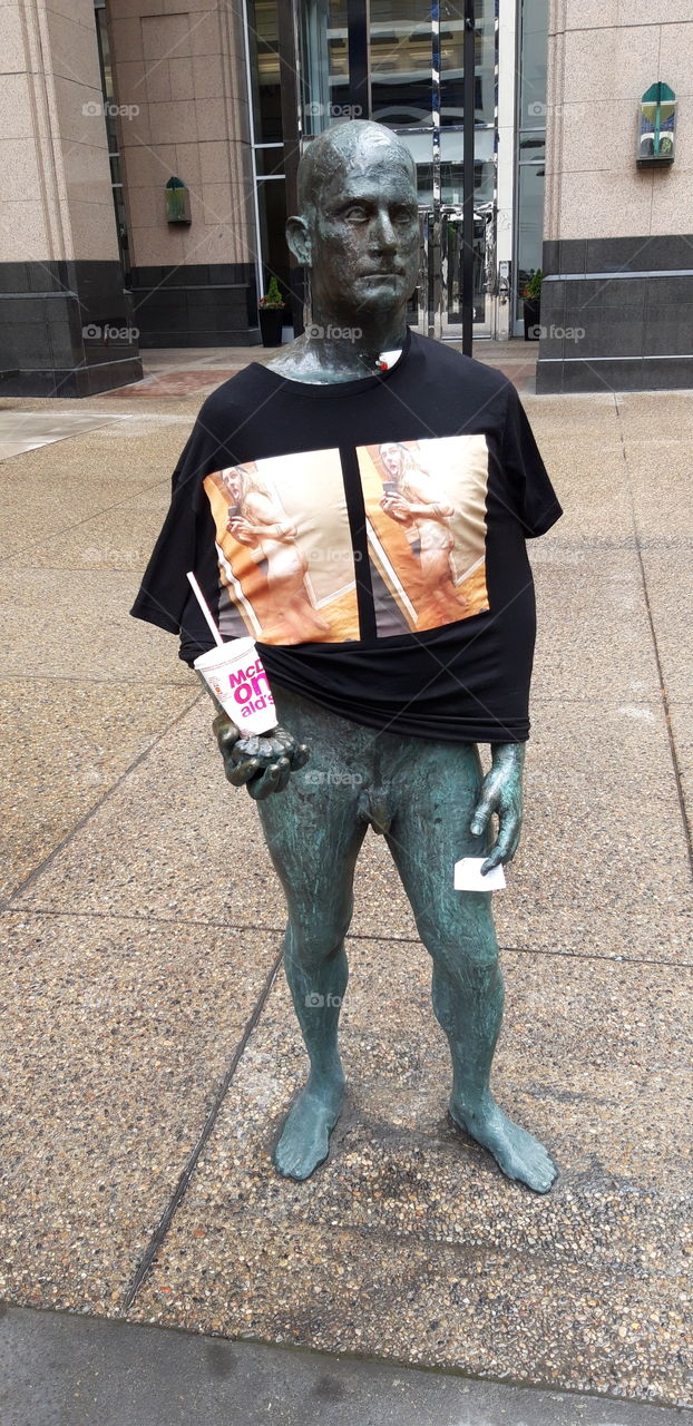 Sculpture in Calgary Canada