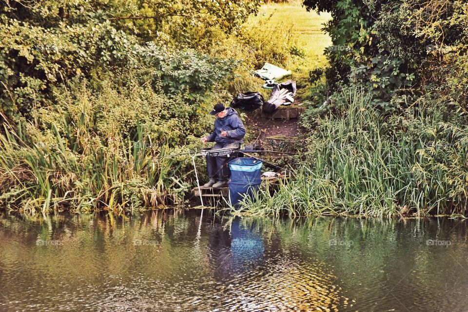 Fishing. River 