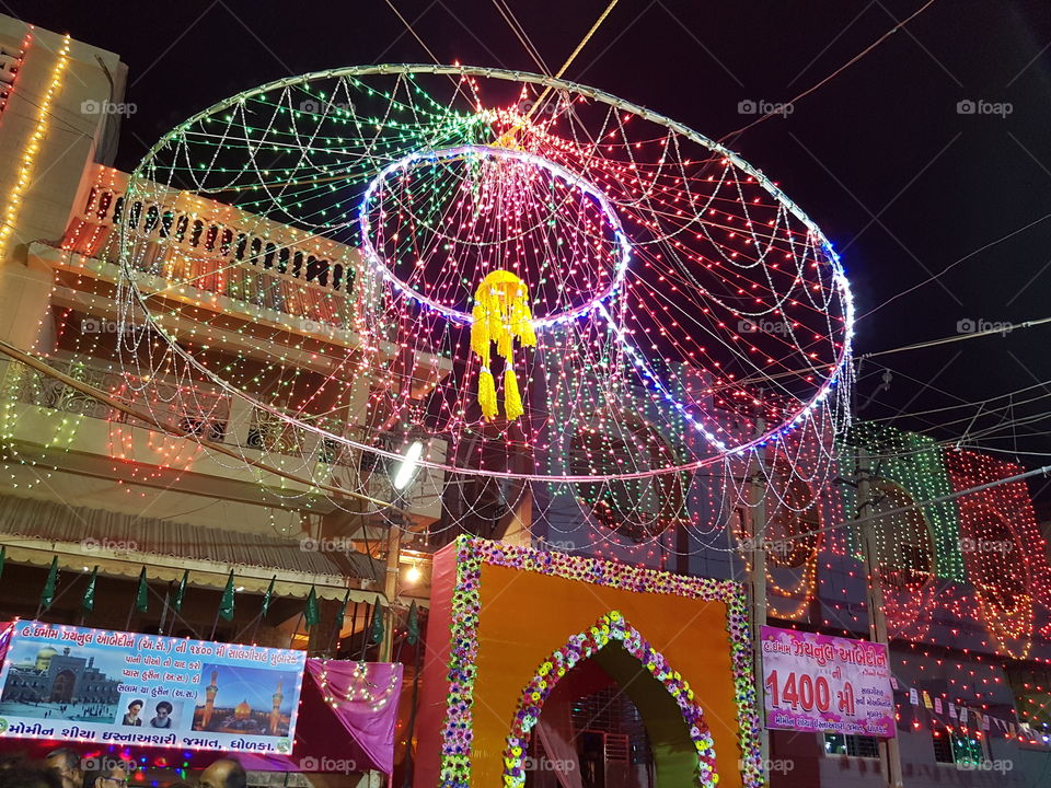 lightning decorations