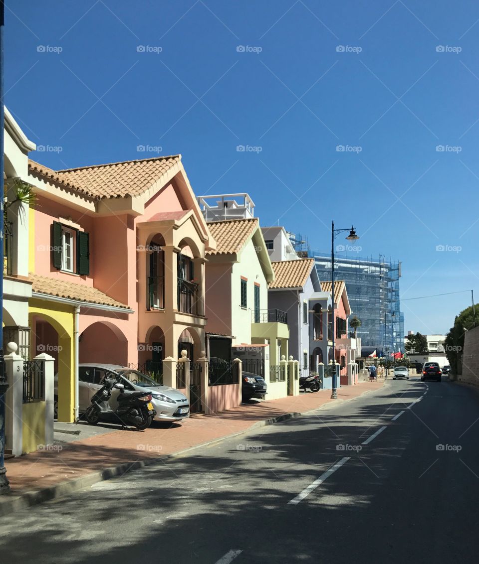 Colorful houses