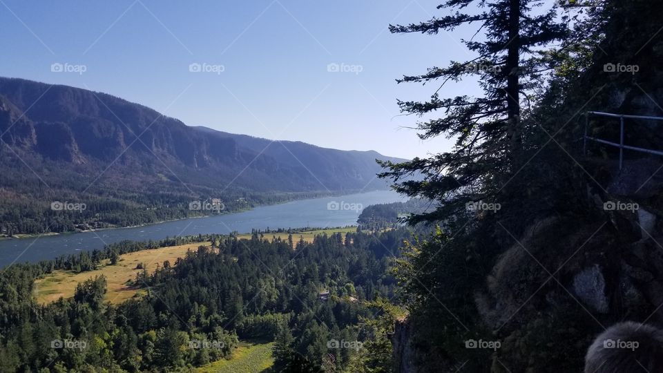 Oregon, Columbia River, and Washington