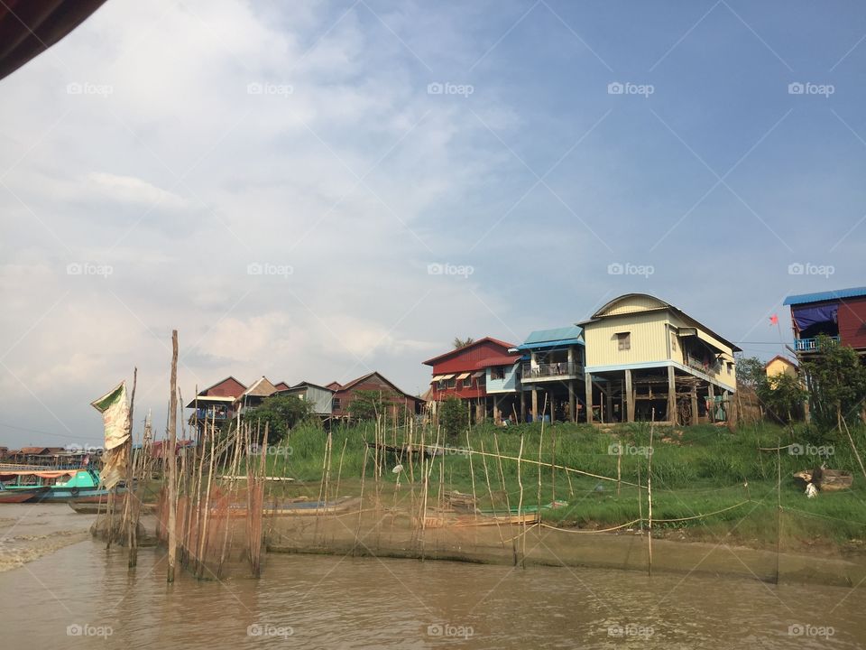 Cambodian Fishing Village about 2 hours from Siem Reep