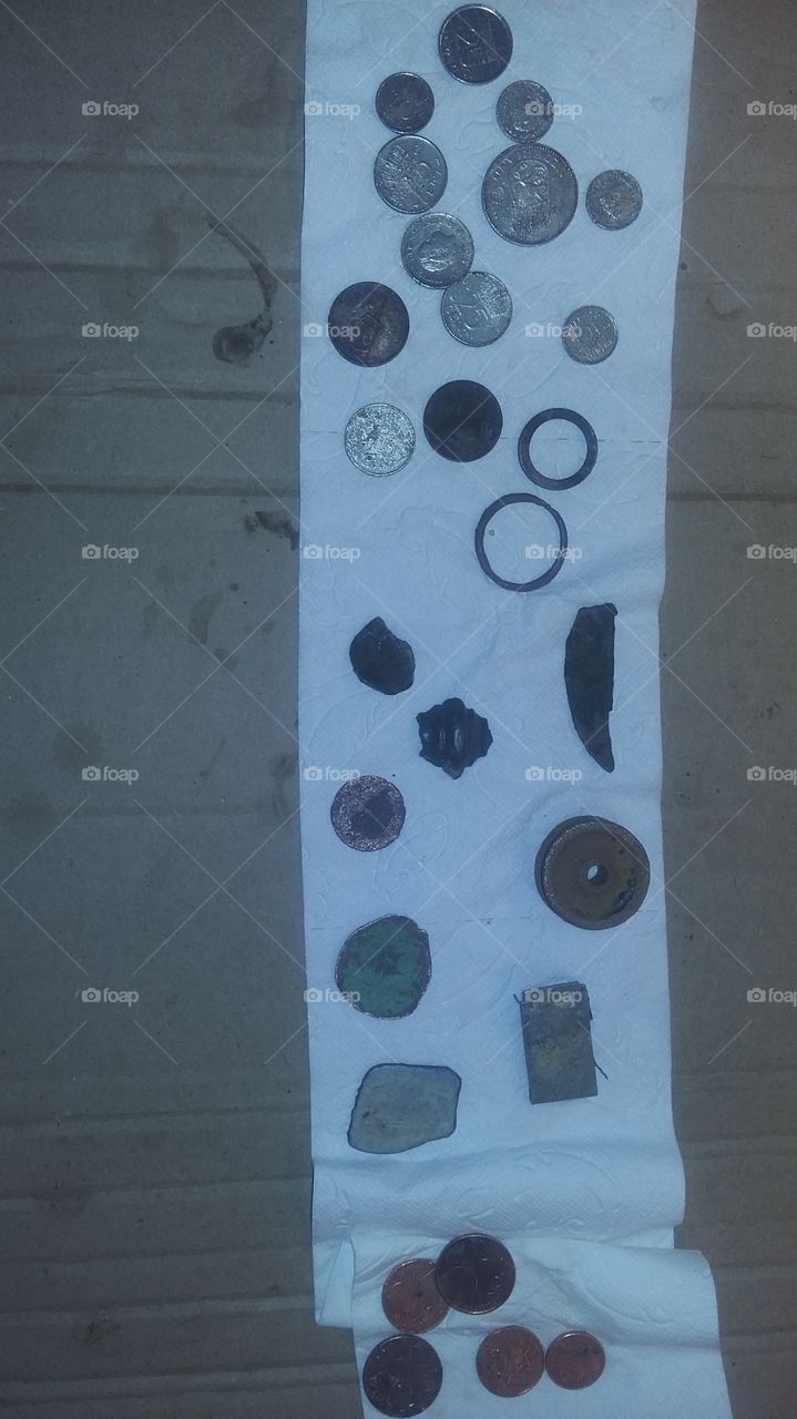 Metal detector finds outside the netherlands