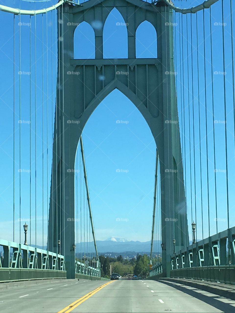 St. John's bridge, Portland Oregon 