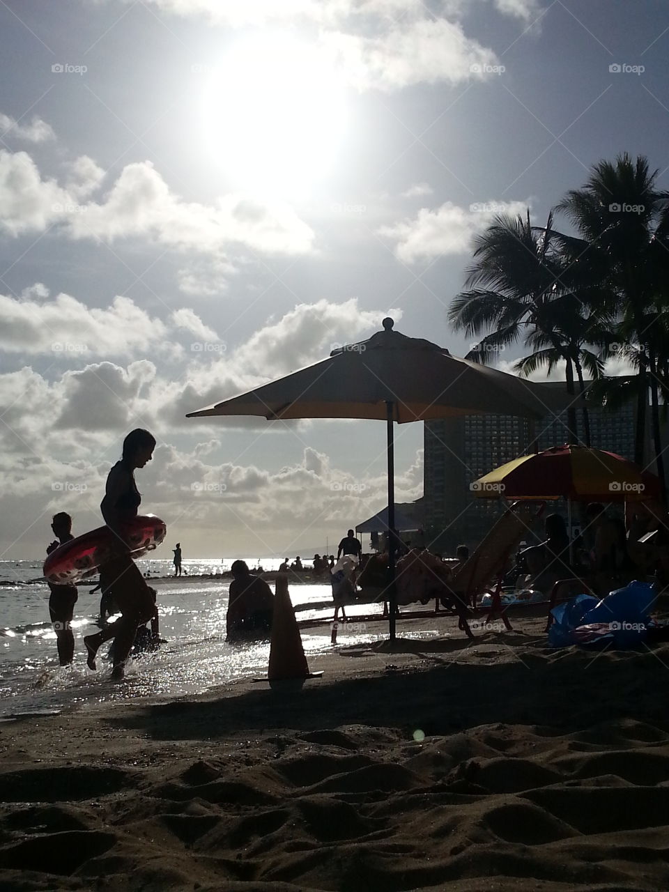 People, Beach, Adult, Group, Water