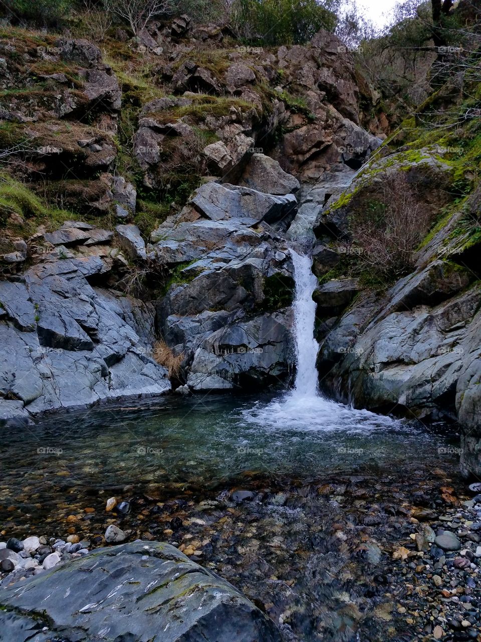 Clear waterfall