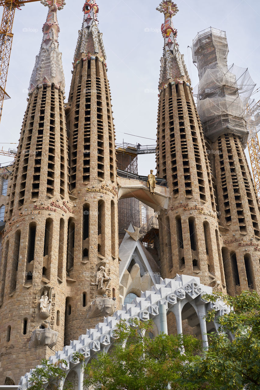 Torres de la Sagrada Familia 