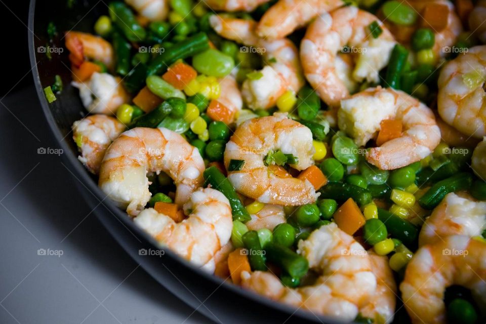 Shrimp salad