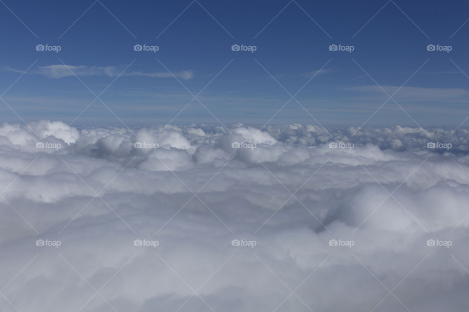 Sea of clouds.