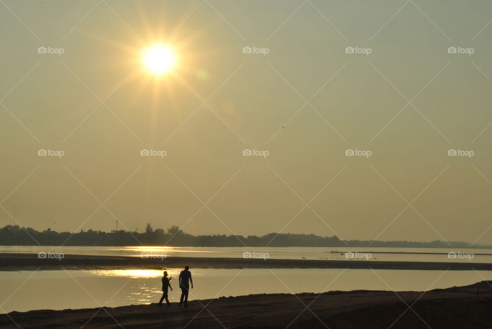 Mekong river - Vientiane,Laos