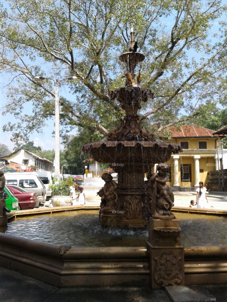 Water filing structure