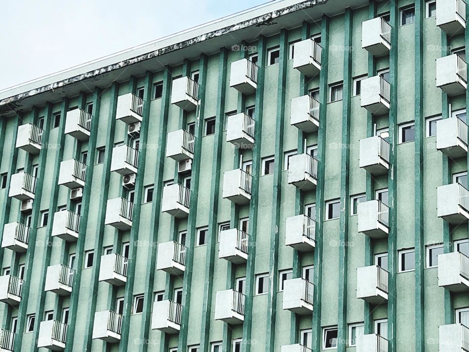 Building structure, building exterior 