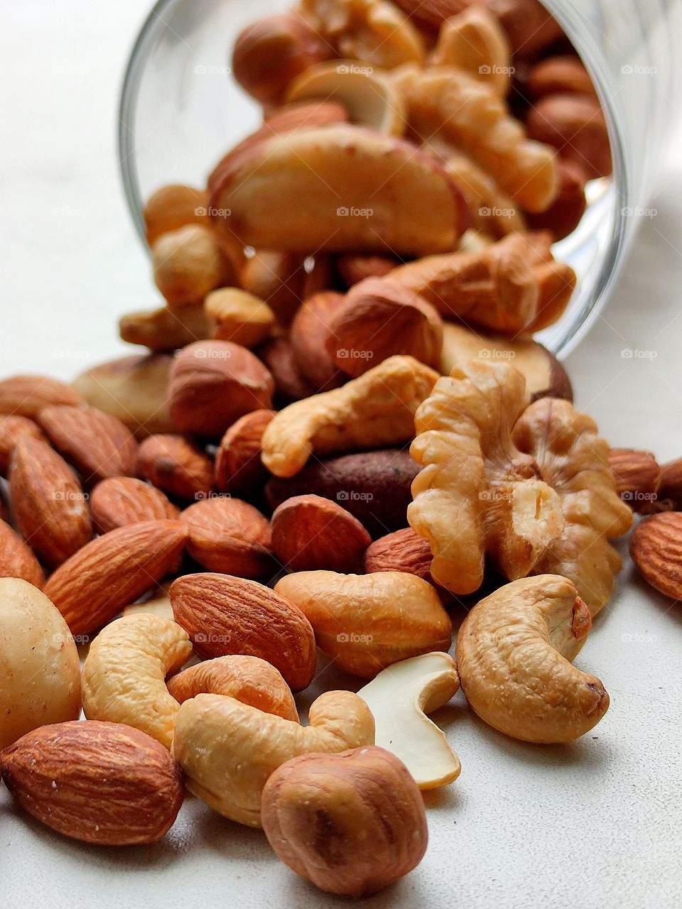 Peeled Nuts Blend: Walnut, Hazelnuts, Almonds, Cashews