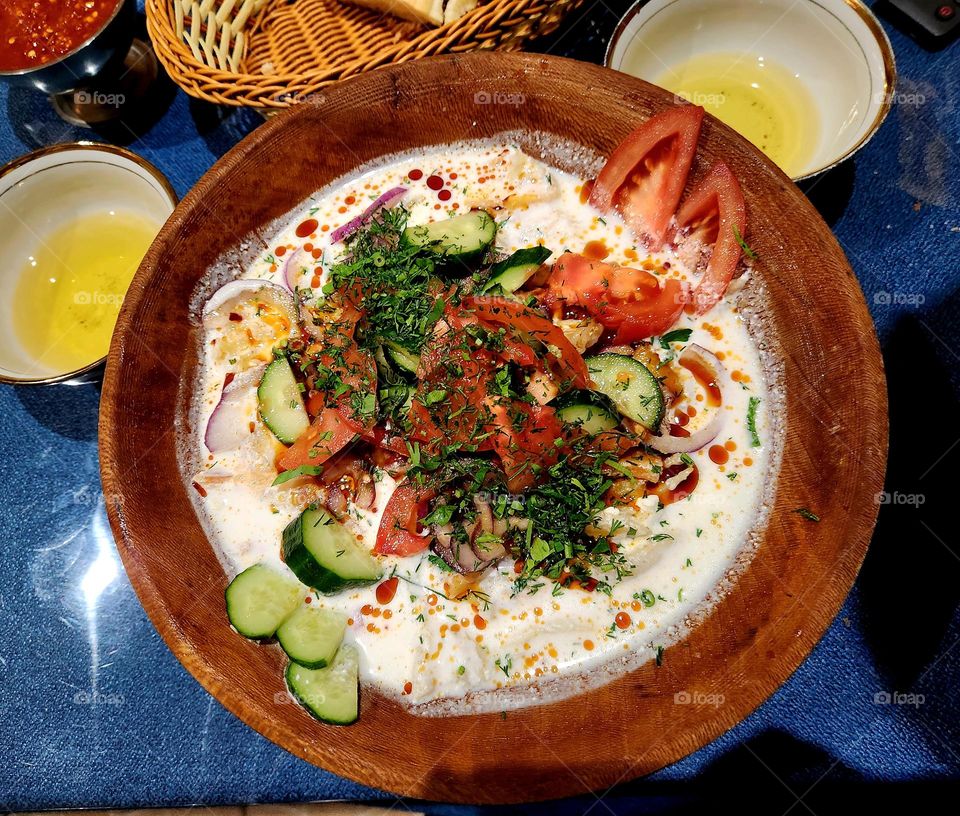 Traditional Uzbekistanian food